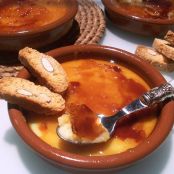 Crema catalana para postre