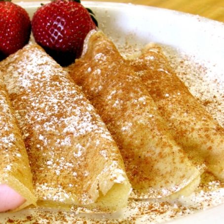 Crepes de manzana