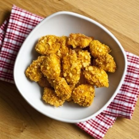 Nuggets de pollo crujientes y fáciles