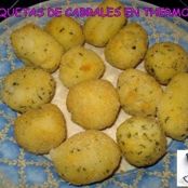 Croquetas de cabrales en thermomix