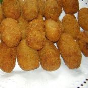 Croquetas de carne y huevo duro