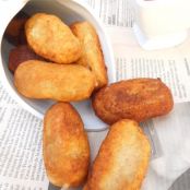CROQUETAS DE CAMEMBERT Y NUECES CON MERMELADA DE TOMATE - Paso 1