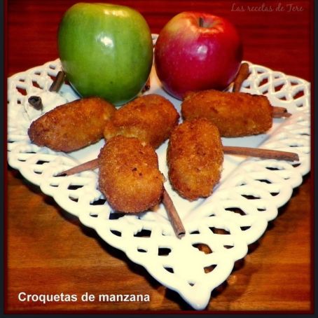Croquetas de manzana