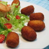 Croquetas de pollo caseras sencillas