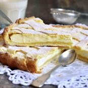 Crostata o tarta de ricotta