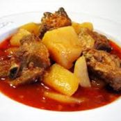 costillas con patatas