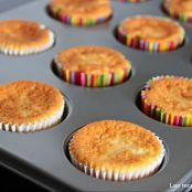 Cupcakes soles de primavera - Paso 1