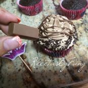 Cupcakes de Kit Kat y Nutella - Paso 5