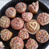 Buttercream de chocolate para cupcakes