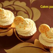 Cupcakes con chips de chocolate blanco