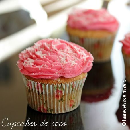 Cupcakes de coco
