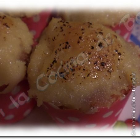 Cupcakes de Crème Brûlèe