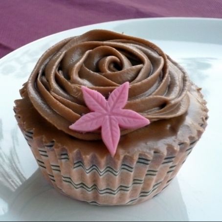 Cupcakes de nocilla y avellana