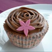 Cupcakes de nocilla y avellana