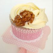 Cupcakes de queso de cabra, mermelada de higos y buttercream de nueces