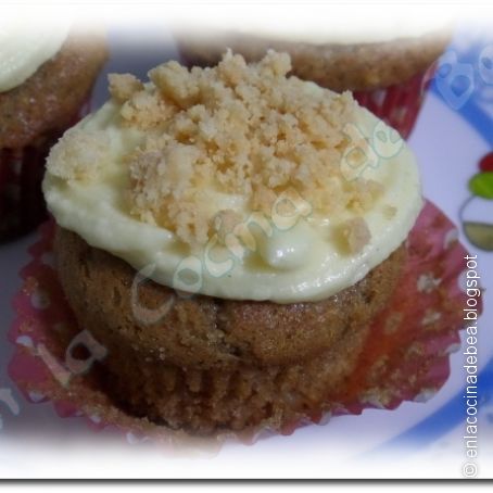 Cupcakes de Tarta de Manzana