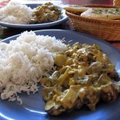 Curry de champiñones