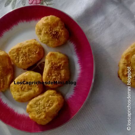 Galletas de queso con curry