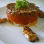 Caviar de berenjena con chutney de tomate - Paso 3
