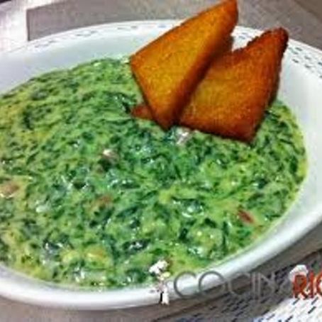 Espinacas a la Crema
