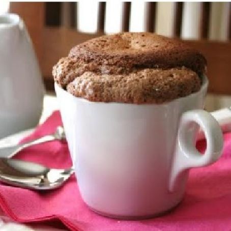 Soufflé de chocolate