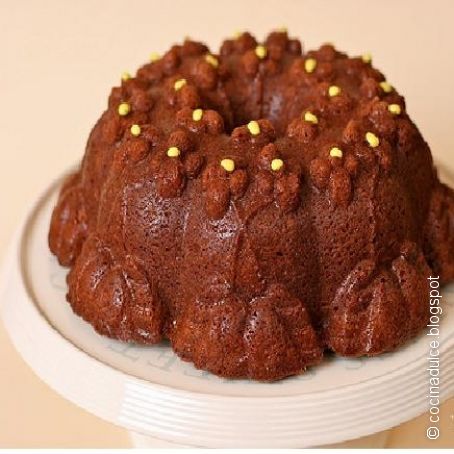 Chocolate con leche Bundt Cake