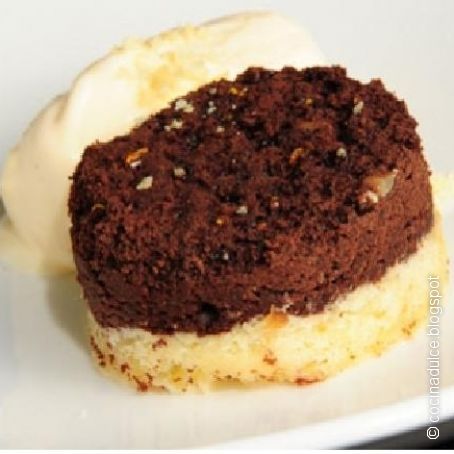 Brownie de dos chocolates Sergio Fernández