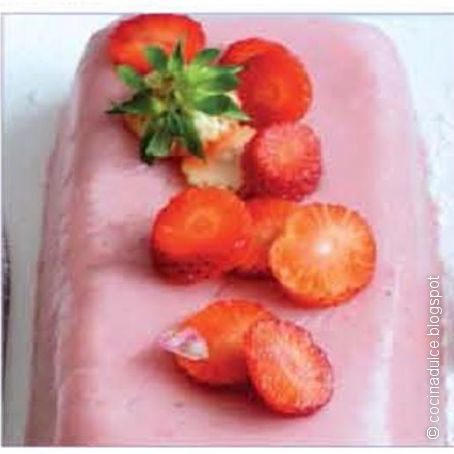 Bavarois de fresa Chef