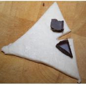 Mini croissants rellenos - Paso 3