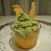 Ensalada de mango y aguacate - Paso 1
