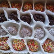 Trufas de colores