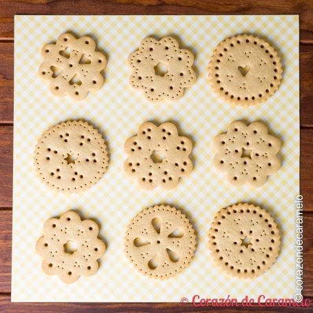Doily Biscuits o galletas de encaje