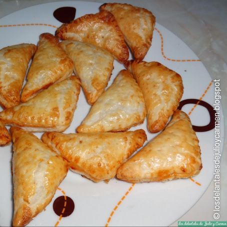 Pañuelitos de atún con tomate