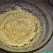 Tarta de crema de chocolate blanco y frosting de queso - Paso 5