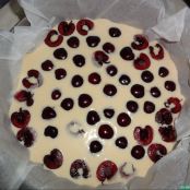 Clafoutis de cerezas - Paso 7