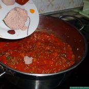 Macarrones con salsa delantalera - Paso 8