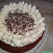 Poke Cake de natillas y cacao - Paso 8