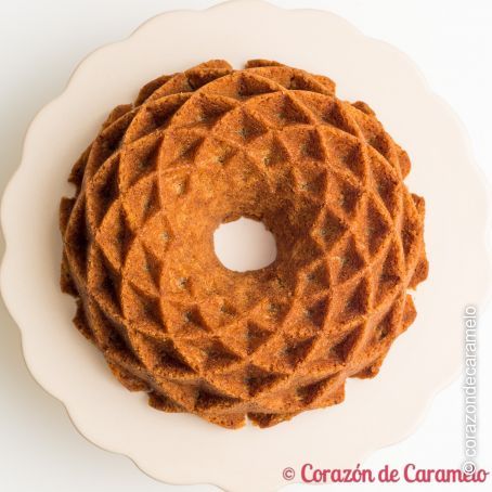 Bundt cake de sirope de arce