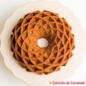 Bundt cake de sirope de arce