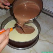 Tarta dos chocolates - Paso 6