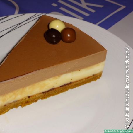 Tarta dos chocolates