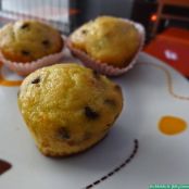 Muffin de naranja y chocolate