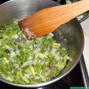 Risotto de esparragos - Paso 2