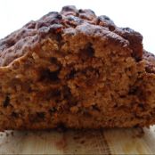 Pan de chocoloate , nueces y naranja