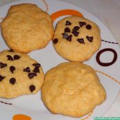Galletas de calabaza con chips de chocolate