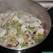 Lentejas con calamares - Paso 6