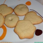 Galletas de mantequilla y almendra