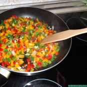 Arroz frito con anacardos - Paso 3