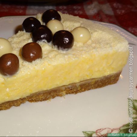 Tarta de naranja natural