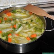 Crema de lechuga - Paso 5